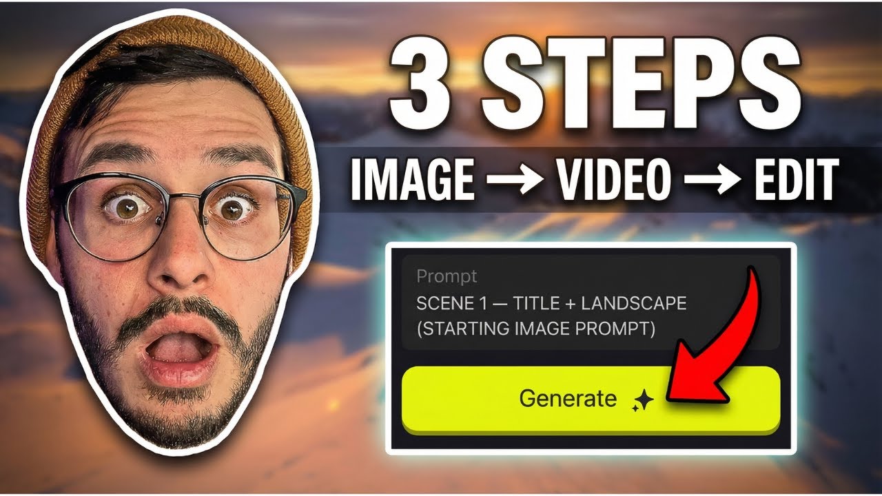 Cinematic AI Ads in 3 Steps (Low Budget, High Quality)
