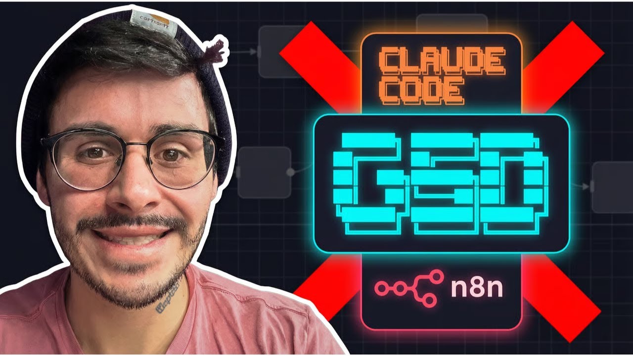 Claude Code + GSD + n8n in One Shot (No Manual Building)